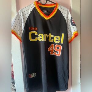 Black and White Cartel 49 Jersey